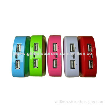 Portable Power Stations, 6,000mAh Capacity, 5V DC/1A Input Power, Auto Power-off